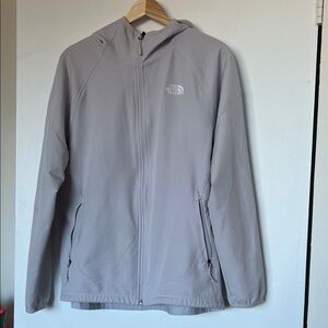 The North Face Womens’s  Light Gray Windbreaker